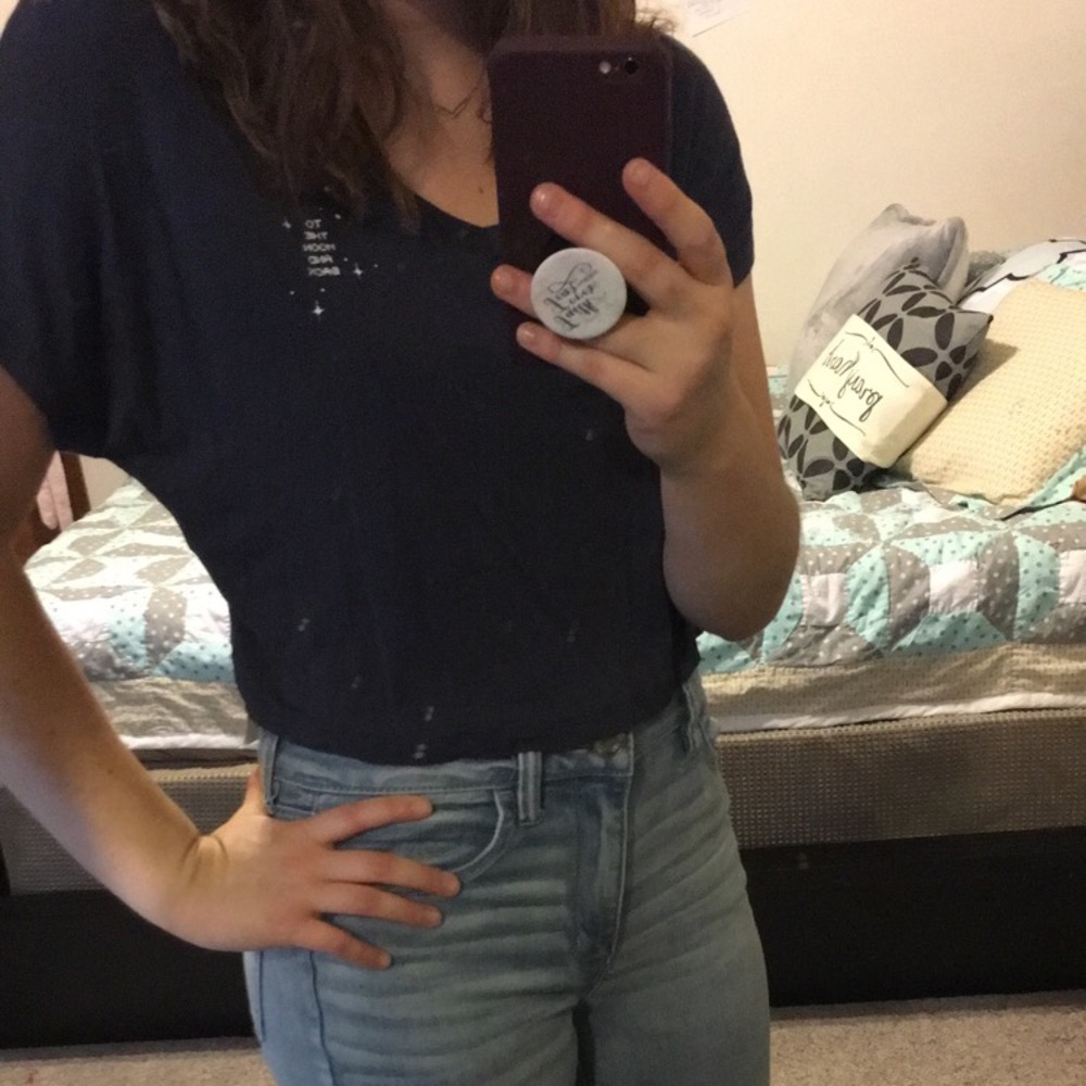 Garage crop top